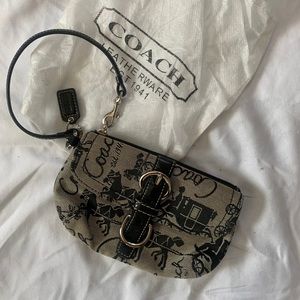 Coach wristlet